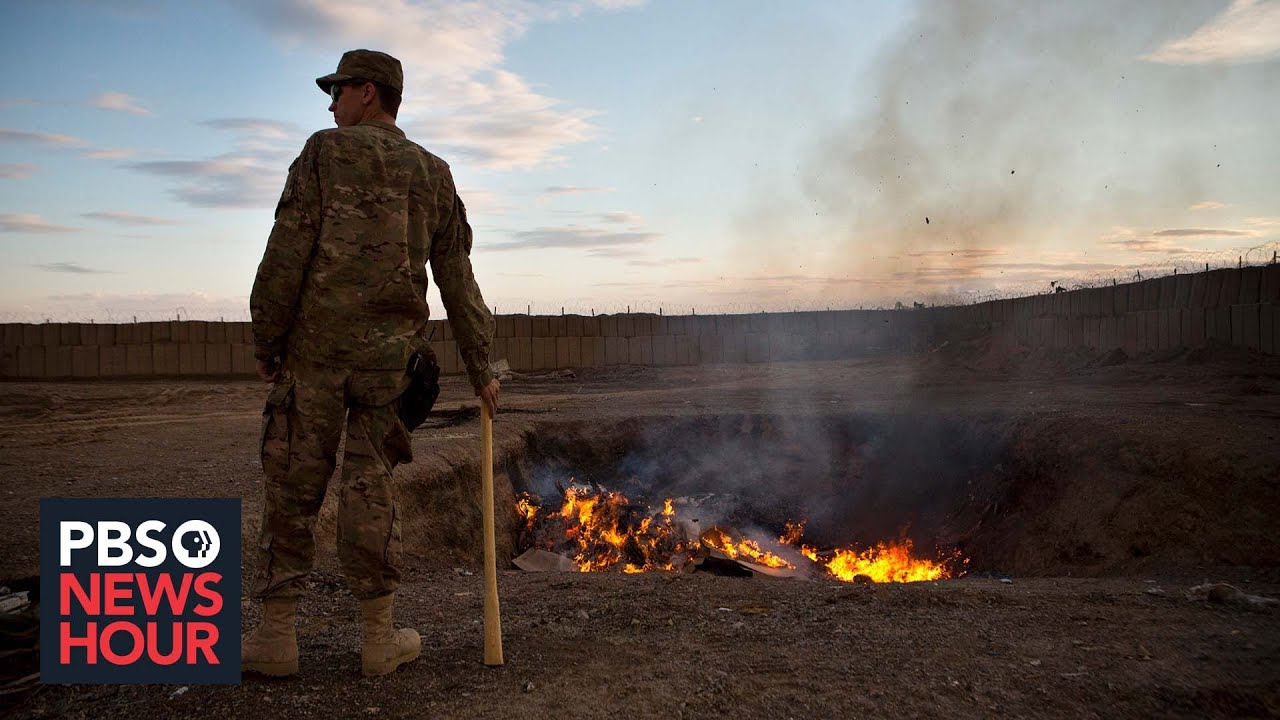 Supreme Court hears an Army reservist's case involving exposure to burn pits in Iraq