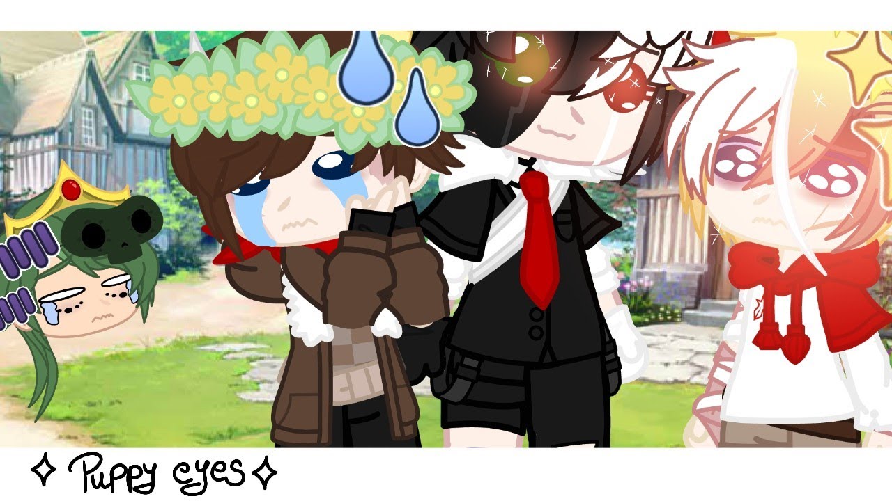 New power unlocked: Puppy eyes.{Gacha Club}[Dream SMP]