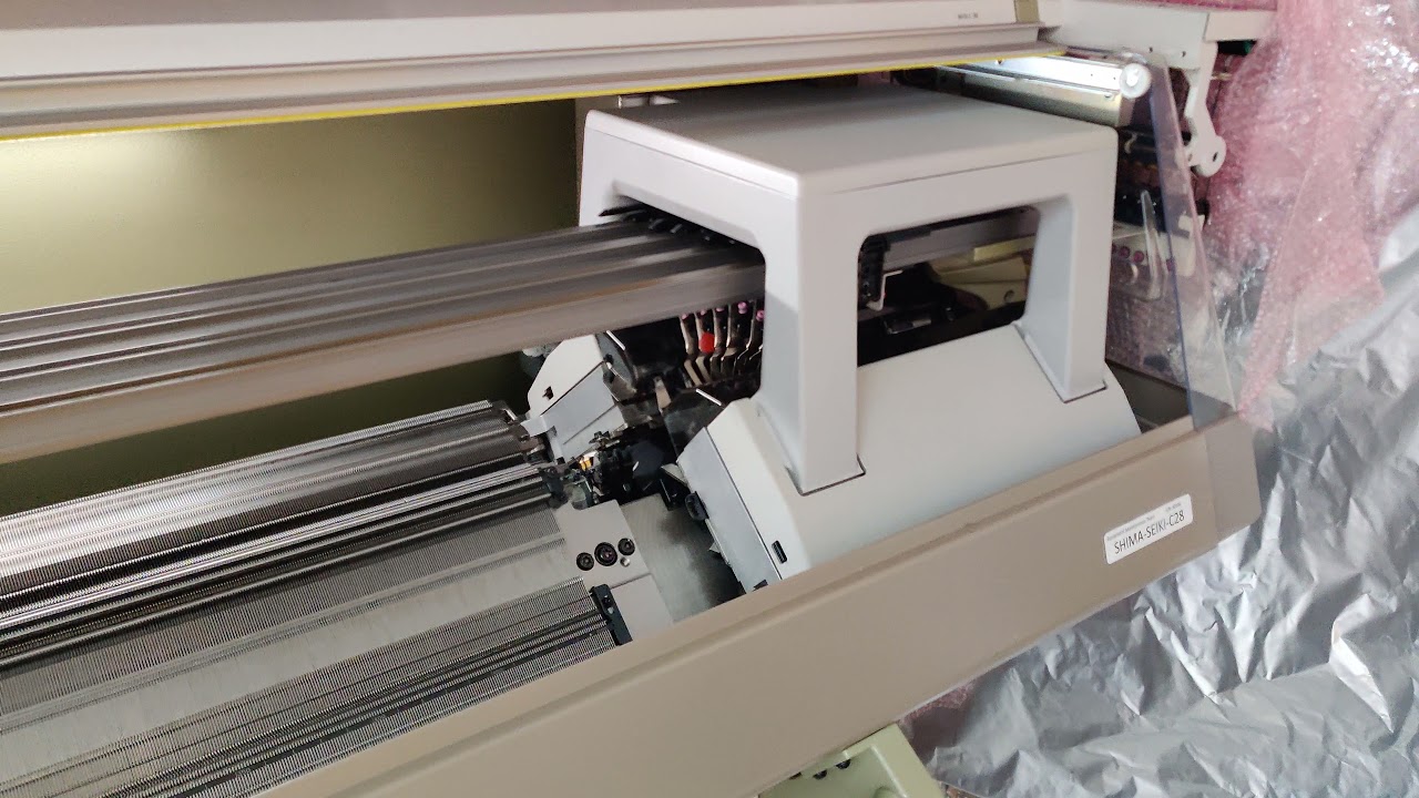 VENDO TEJEDORA SHIMA SEIKI MODELO SVR093SP  parte 2