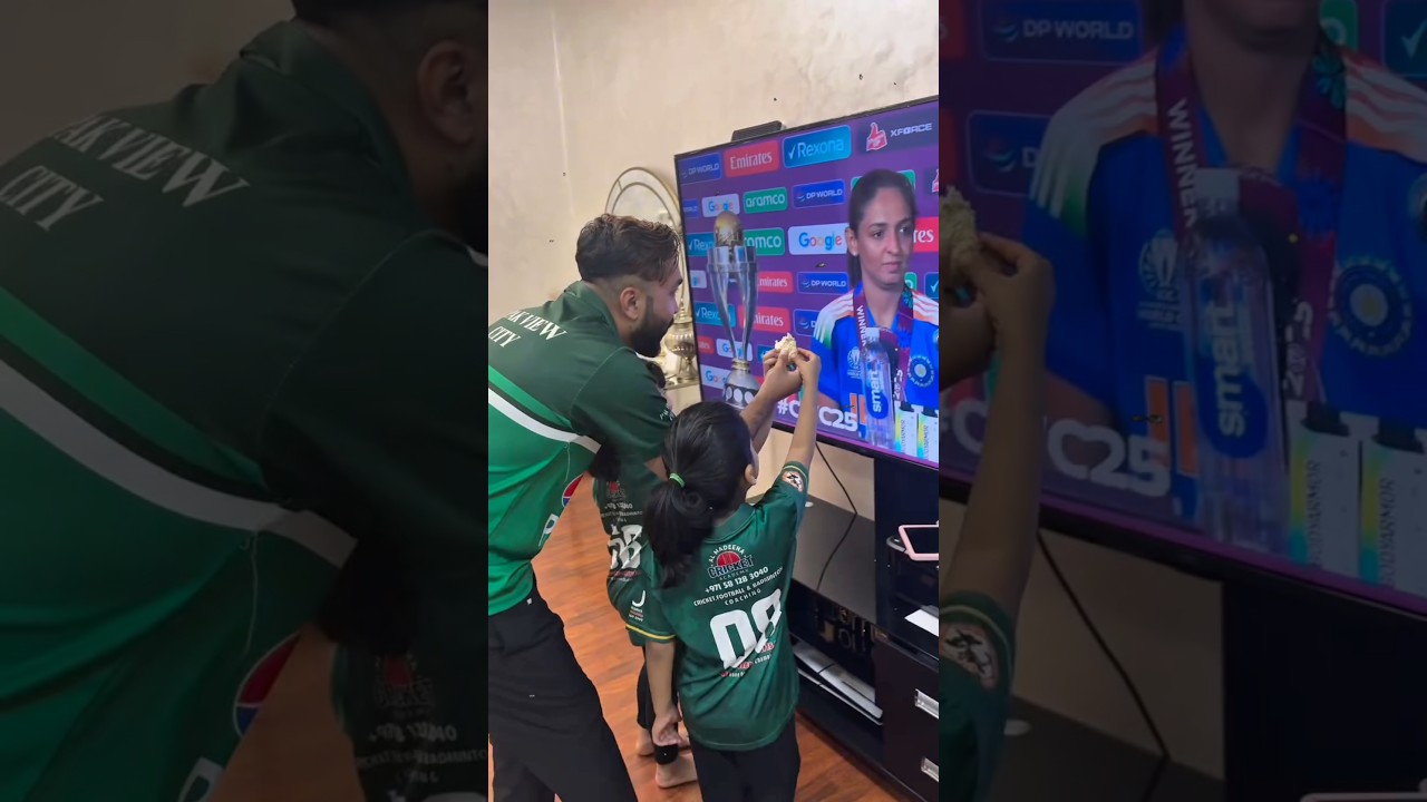Indian vs Pakistan women world cup after match controversy # #cricket