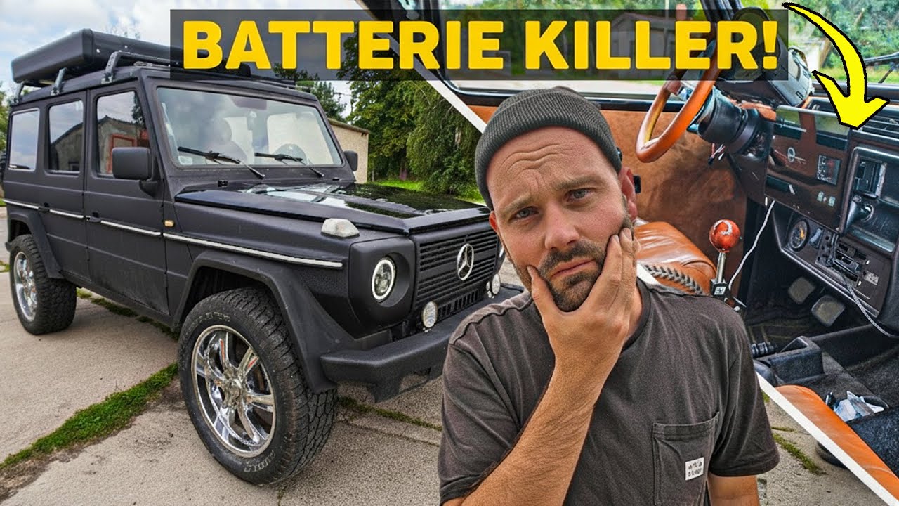 Der EINE Fehler beim Radio-Einbau, der mir die BATTERIE KILLT! G-Klasse Premium-Upgrade. 🚙