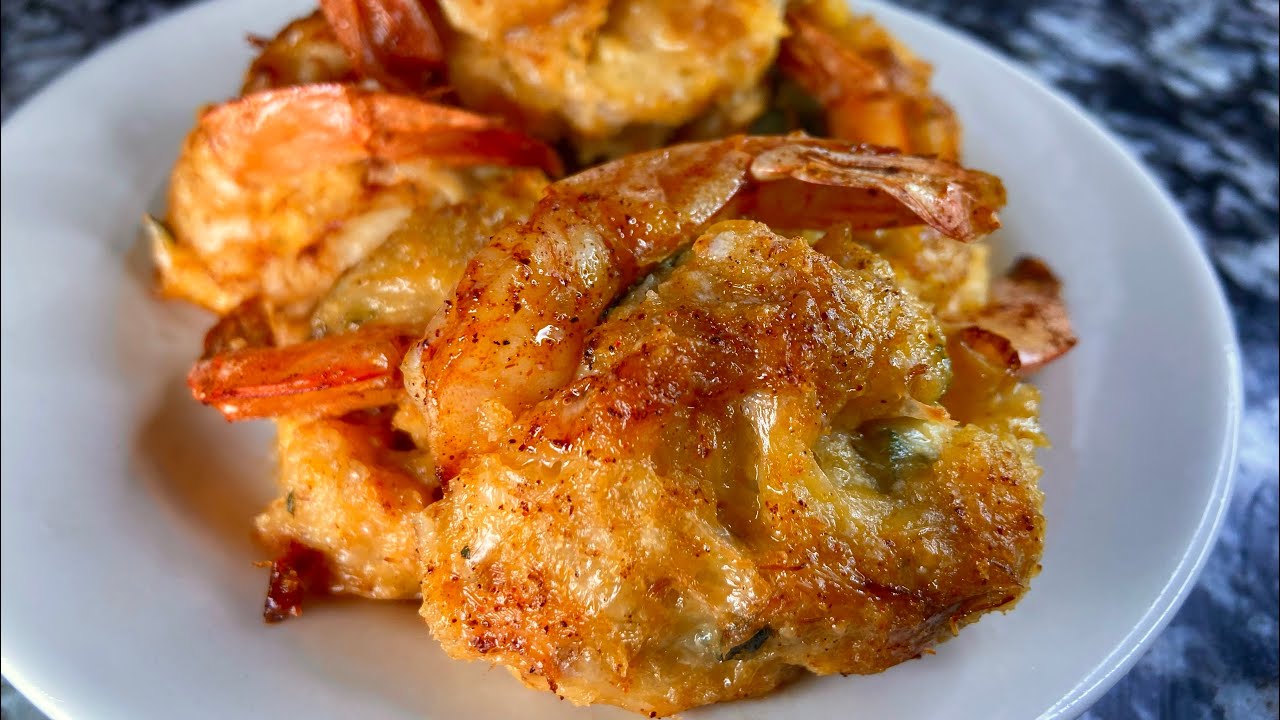 🦀🍤 ЛУЧШИЕ КРЕВЕТКИ, ФАРШИРОВАННЫЕ КРАБОМ! | Готовим с Эшли