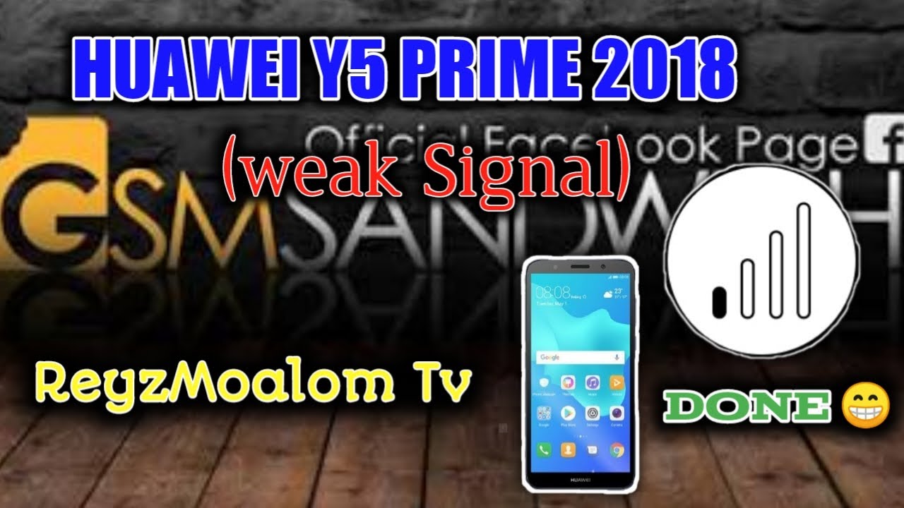 How To fixed weak signal of HUAWEI Y5 PRIME (Tagalog)