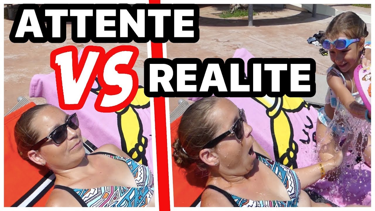 ATTENTE VS R&Eacute;ALIT&Eacute; en VACANCES AU CAMPING !!! - Parodie -  #kidstudiotest