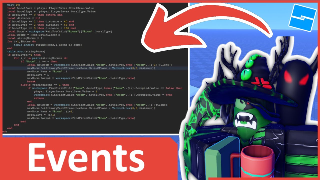 Roblox Beginners Scripting Tutorial #15 - Events (2023)