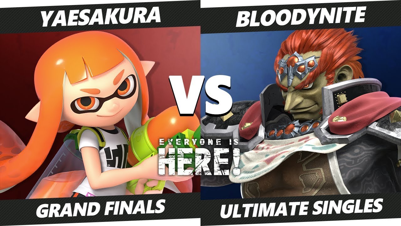 Ultimate Sub Tournament - YaeSakura (Inkling) Vs. Bloodynite (Ganondorf) - Everyone is Here 6 SSBU