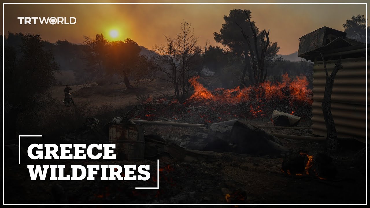 Wildfire prompts biggest evacuation on Greek island of Rhodes
