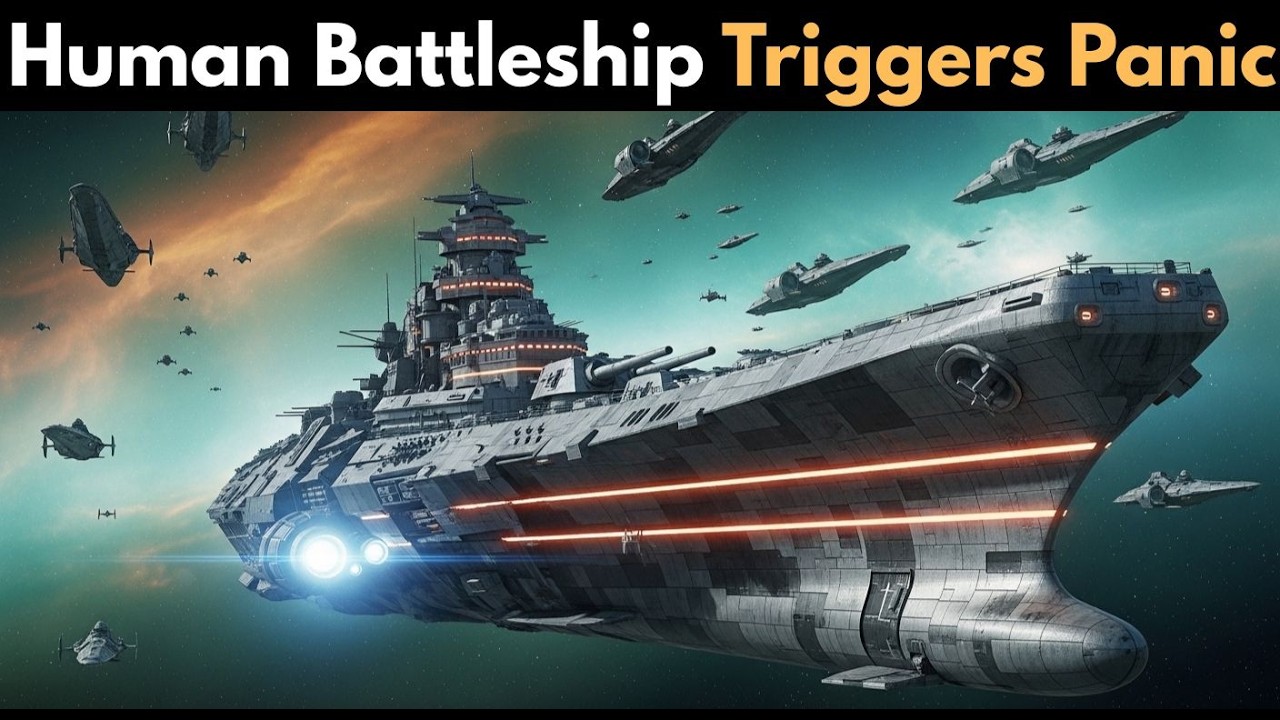 The Galactic Empire Panicked When They Detected a Human Battleship | SciFiStory