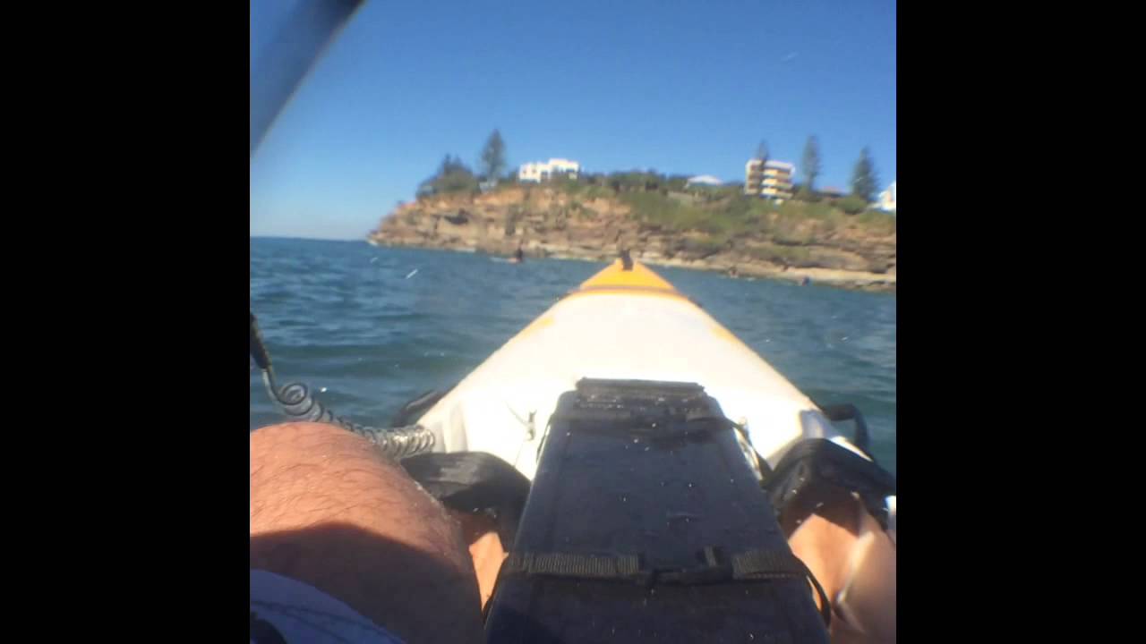 Surfing a gt470 Eric's kayak
