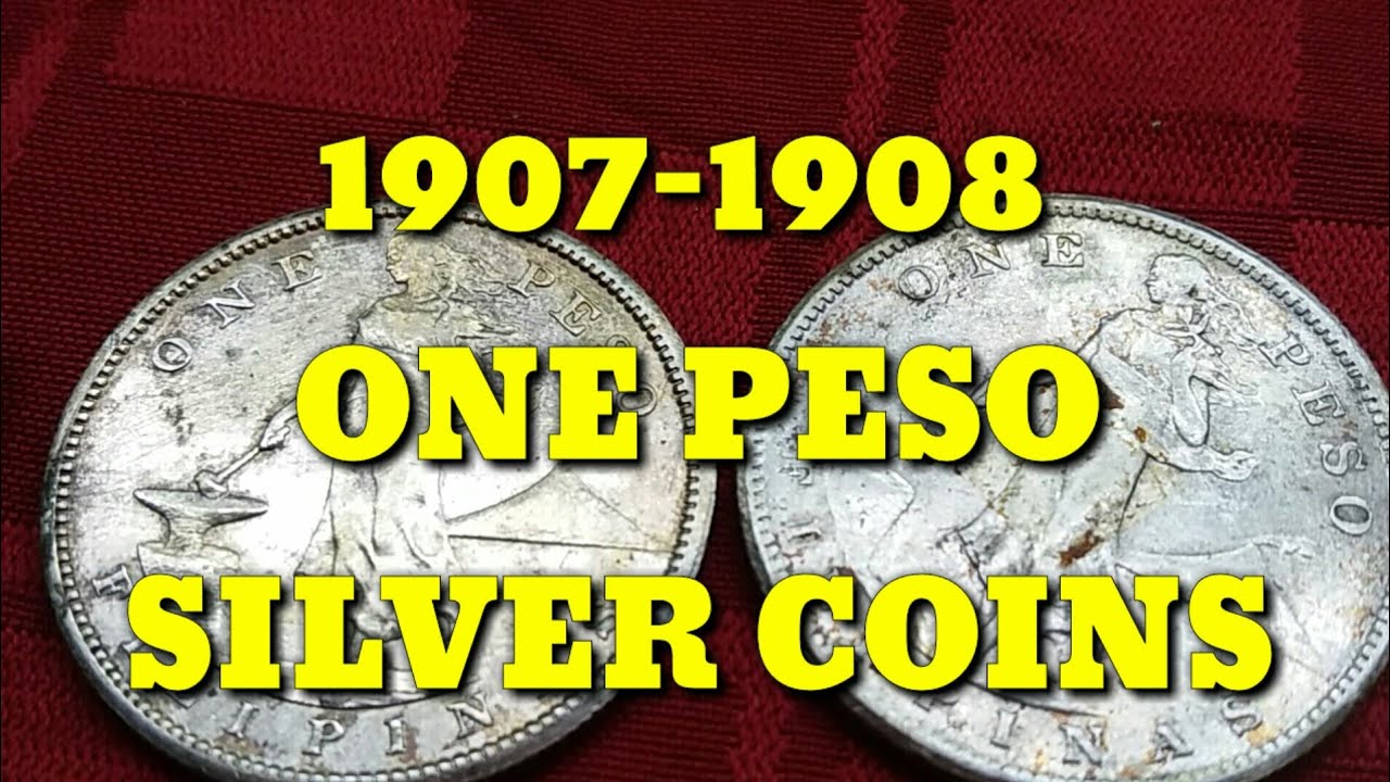 Libo ang Halaga Silver Coins ONE PESO FILIPINAS |  UNITED STATE OF AMERICA