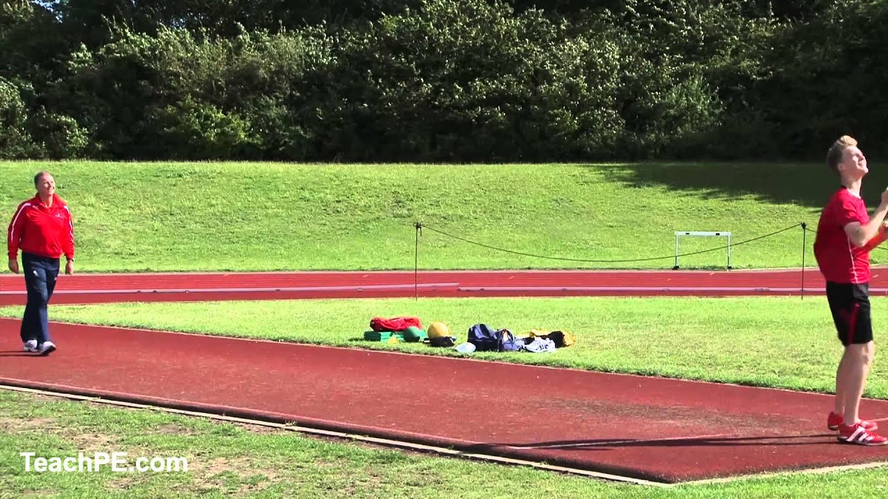 Javelin Coaching - run up part 1