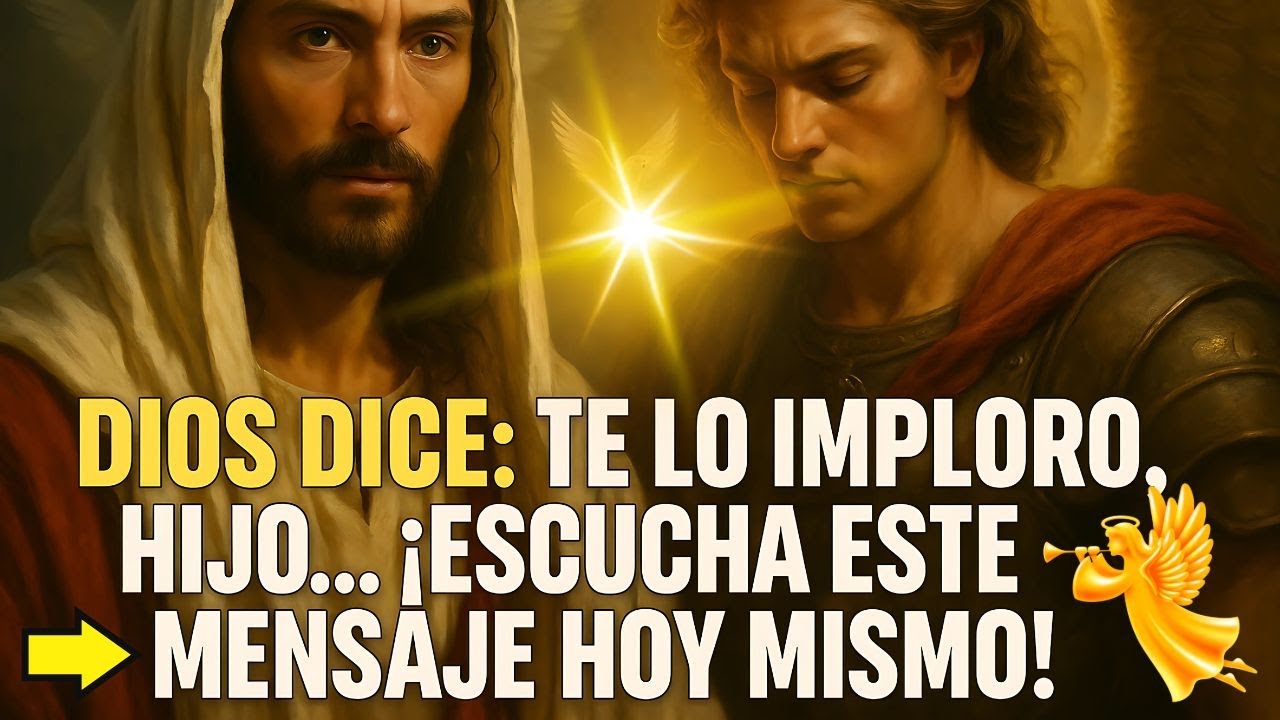 DIOS DICE: ¡HOY TE LLAMÉ Y NO ME ESCUCHASTE! ¡ÁBRELO YA!