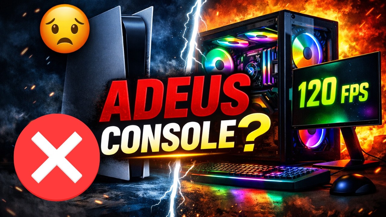 Saí do Console e montei um PC gamer... E Agora?