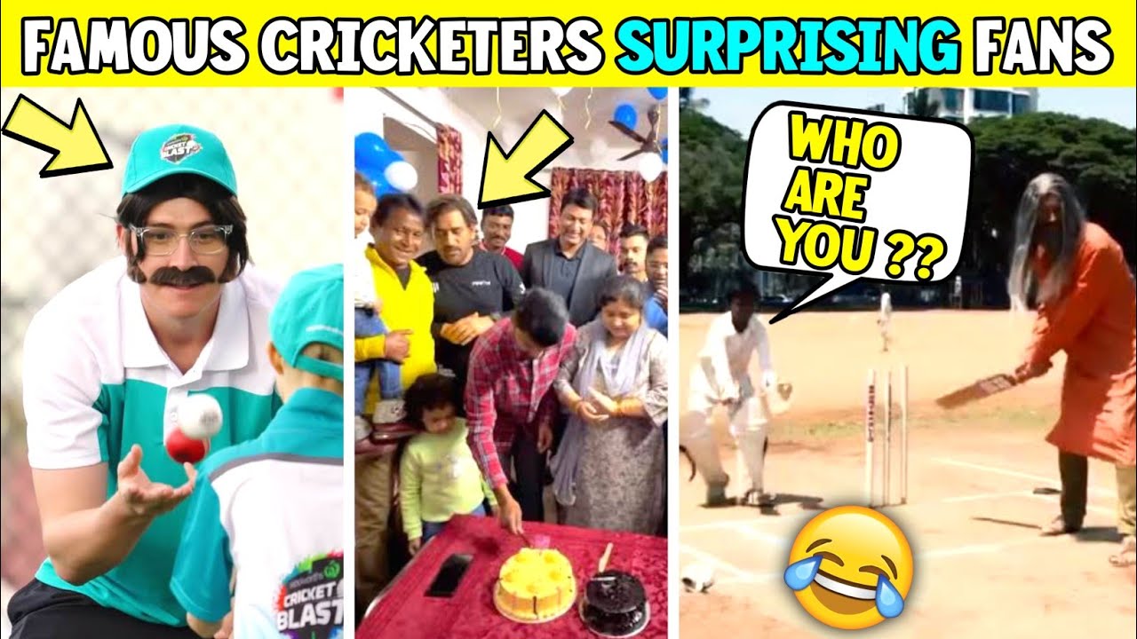 When Famous International Cricketers Surprised Their Fans ( Part 3 ) | Stokes, Dhoni & Brett Lee