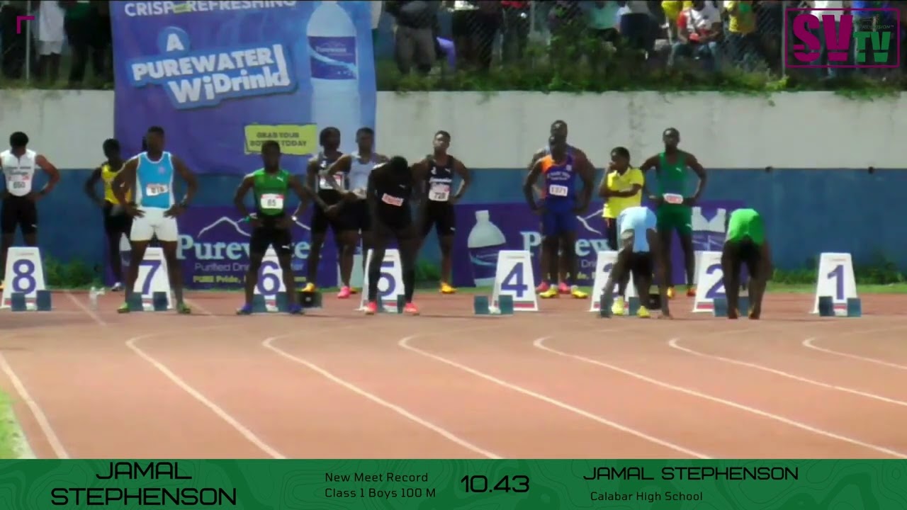 🔥 Jamal Stephenson Shatters Record! | Class 1 100M &ndash; 10.43 | JC PureWater Meet 2025 🚀🏆
