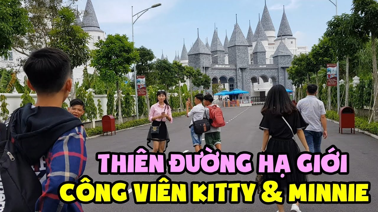 Khám Phá THIÊN ĐƯỜNG HẠ GIỚI | Công Viên Giải Trí KITTYD & MINNIED - Con Nit channel
