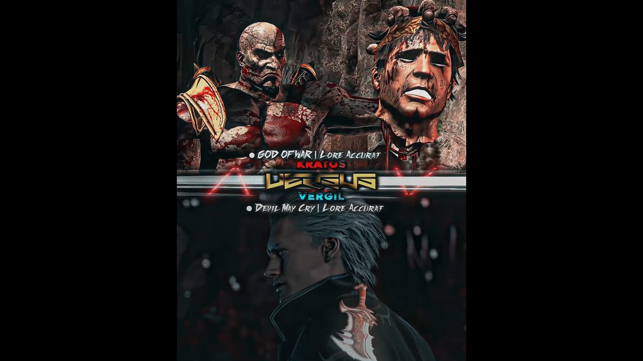 Kratos Vs Dante & Vergil | Battle #shorts #godofwar #devilmaycry