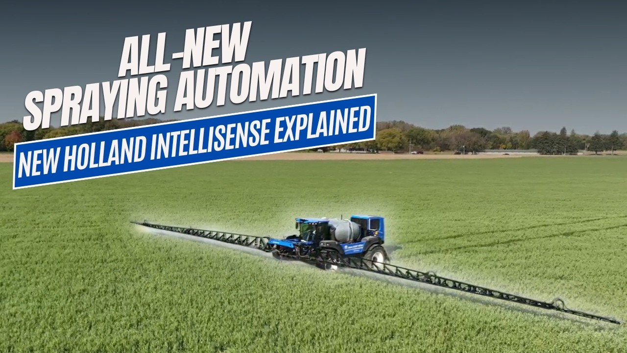 NEW IntelliSense Sprayer Automation from New Holland
