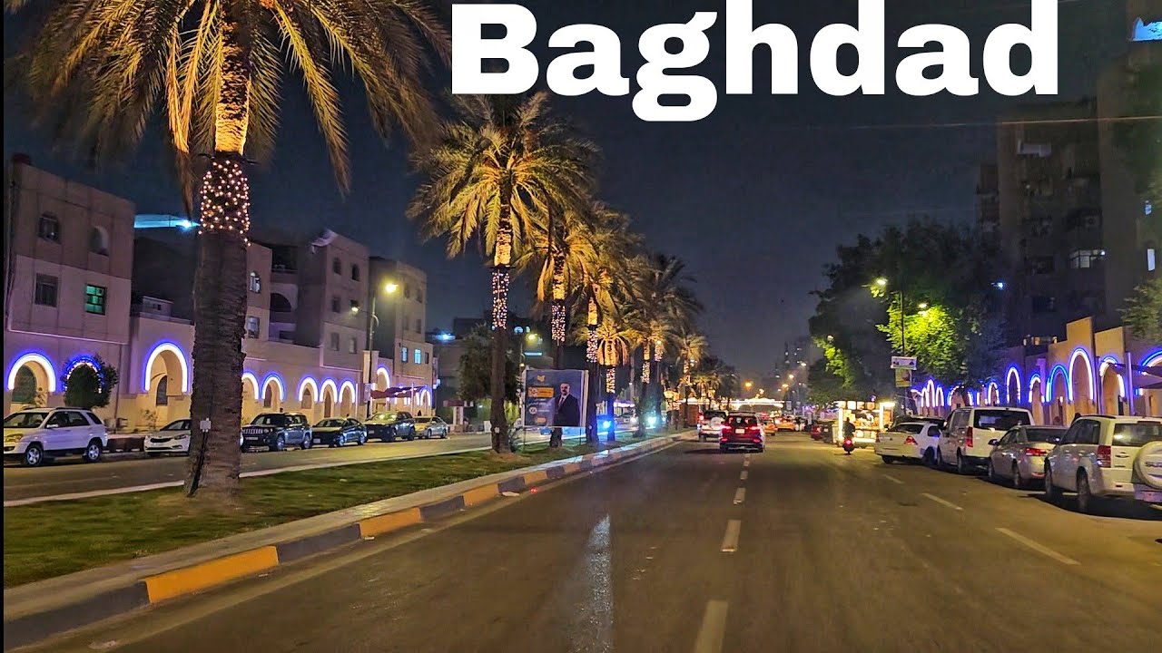 Baghdad, bicycle tour on Haifa Street | Iraq 2023