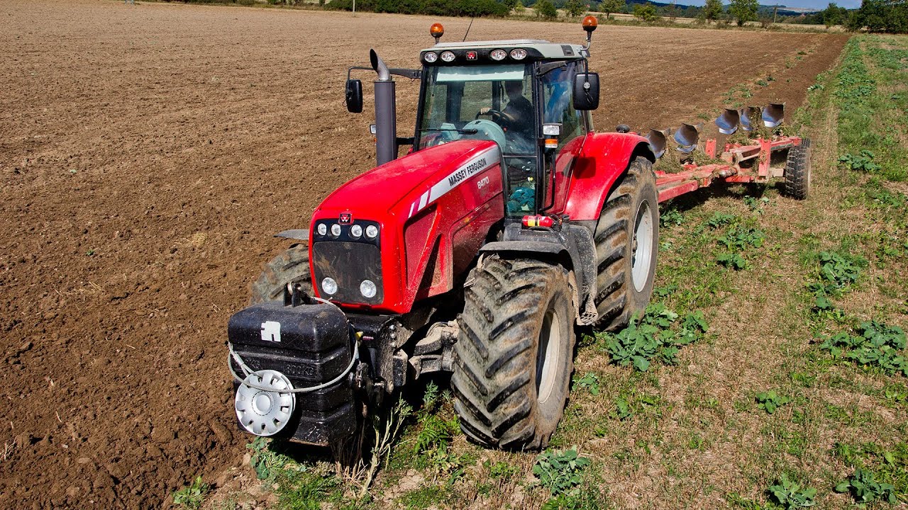 Massey Ferguson 8470 Dyna-VT + Vogel-Noot Herkules 1000