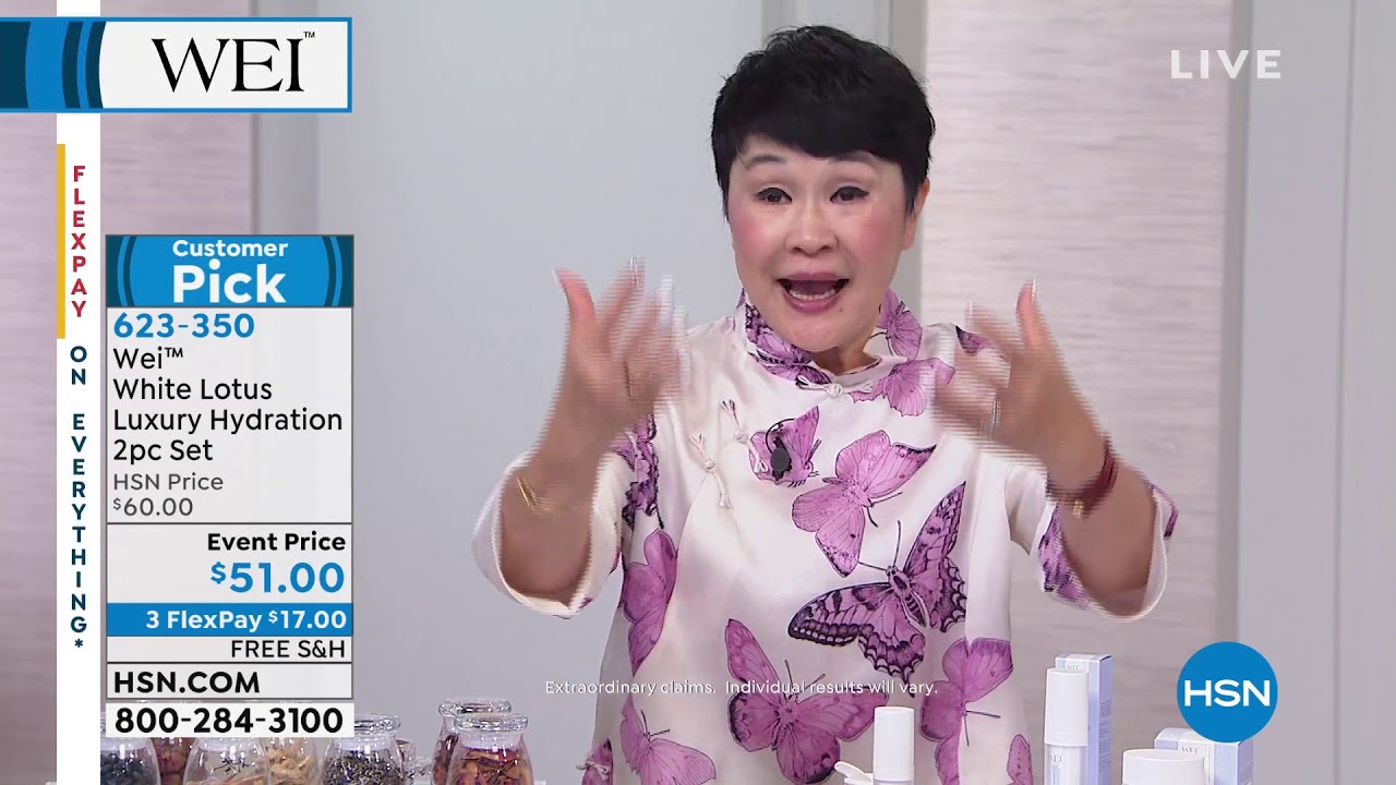 Wei White Lotus Luxury Hydration 2piece Set