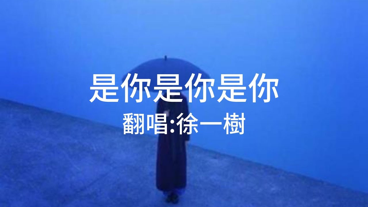王傑《是你是你是你》Cover 徐一樹
