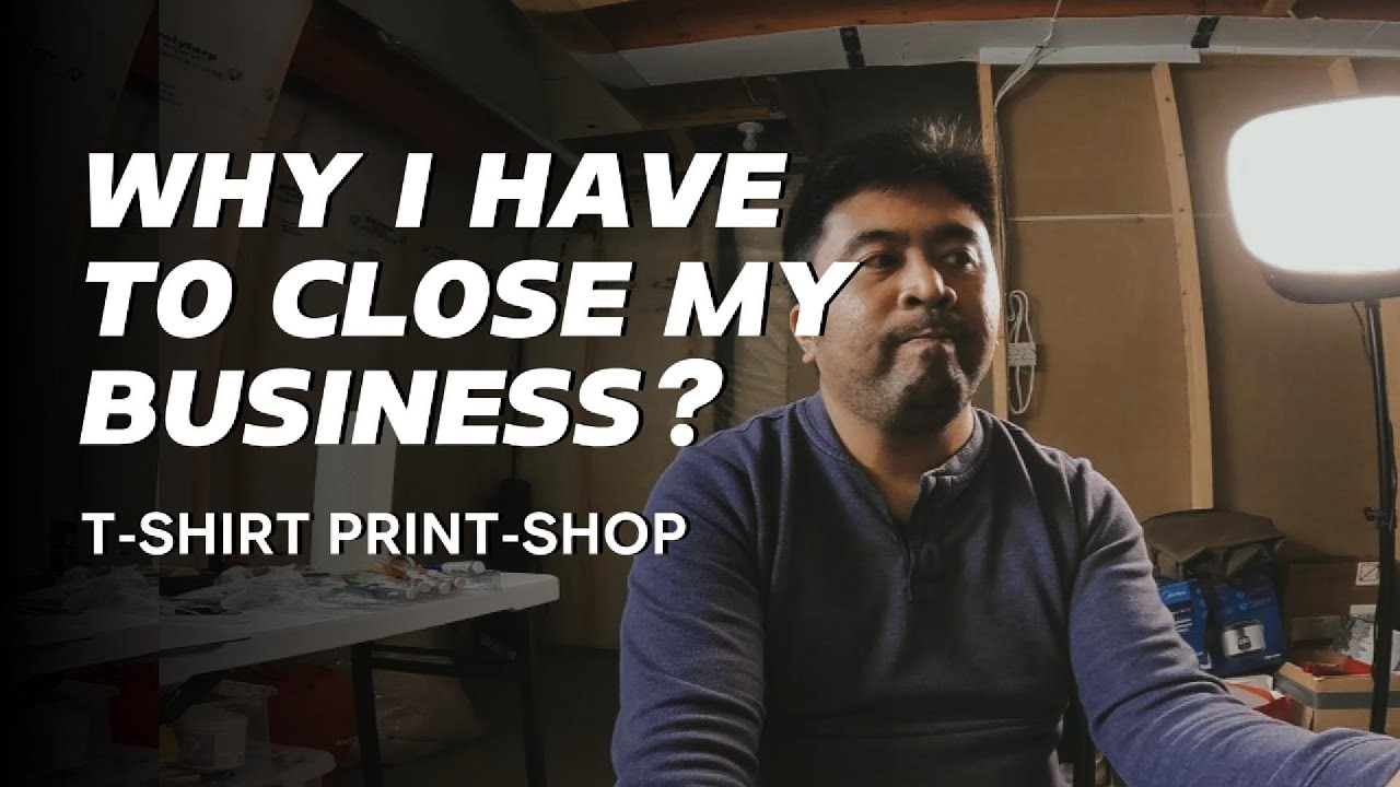 3 REASONS WHY I HAVE TO CLOSE MY PRINTING BUSINESS
