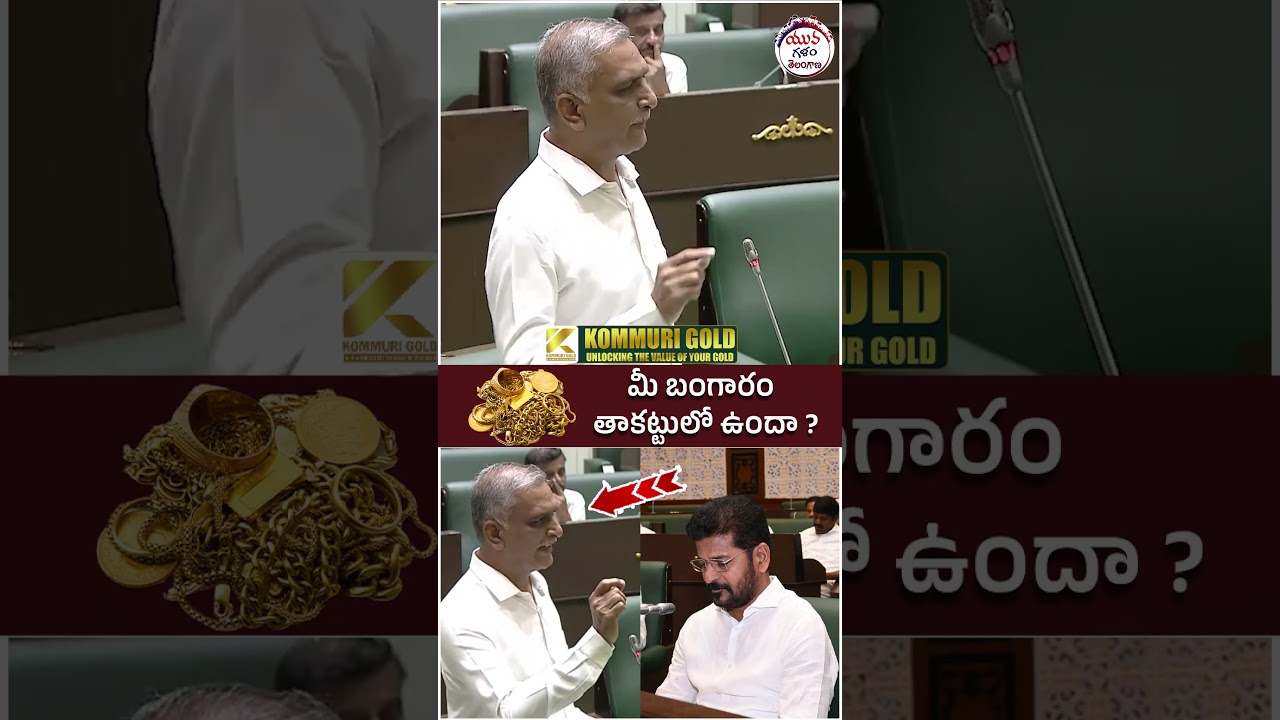 Harish Rao Serious on Congress | #revanthreddy #telanganaassembly #brsvscongress #yuvagalam #shorts