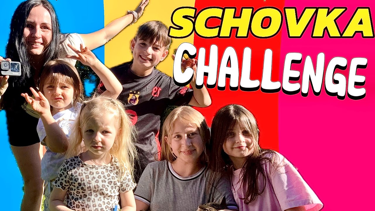 SCHOVKA CHALLENGE A PLNO DĚTÍ 🤪 #1