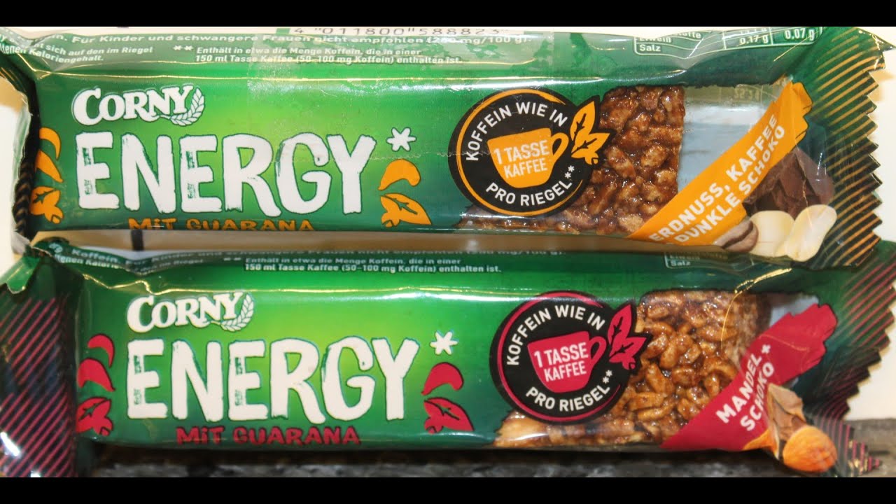 Corny Energy: Almond & Chocolate and Peanuts, Coffee & Dark Chocolate Review