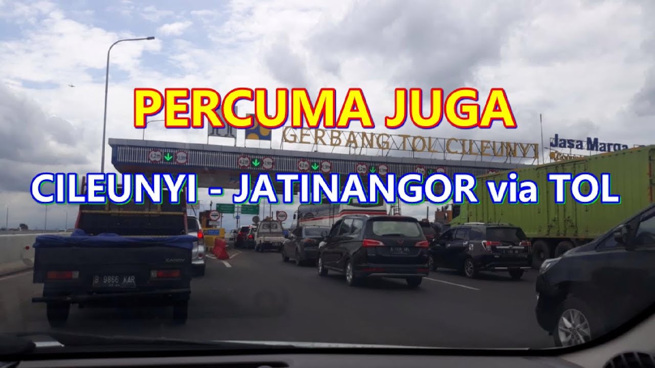 Ruas Cileunyi - Jatinangor, Tol Cisumdawu | Perbandingan waktu tempuh.