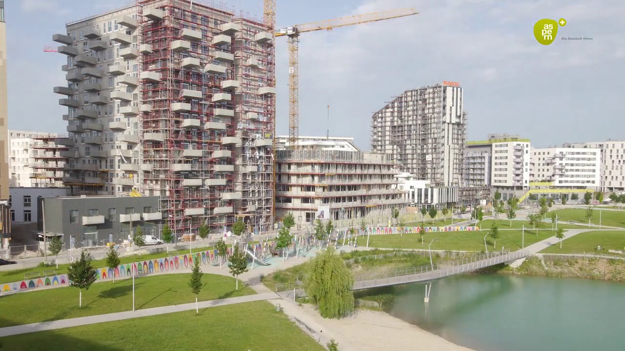 Ein Stadtteil entsteht (Zeitraffer 2010-2019) | aspern Seestadt