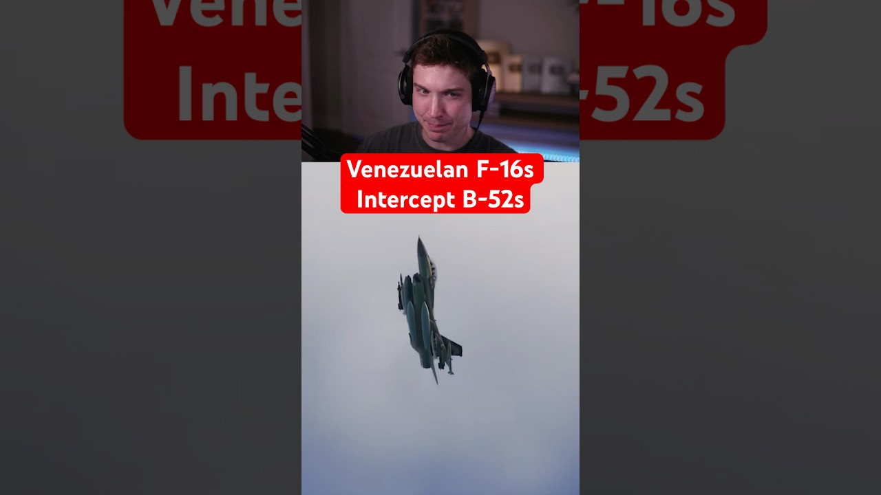 Венесуэльские F-16 перехватывают B-52