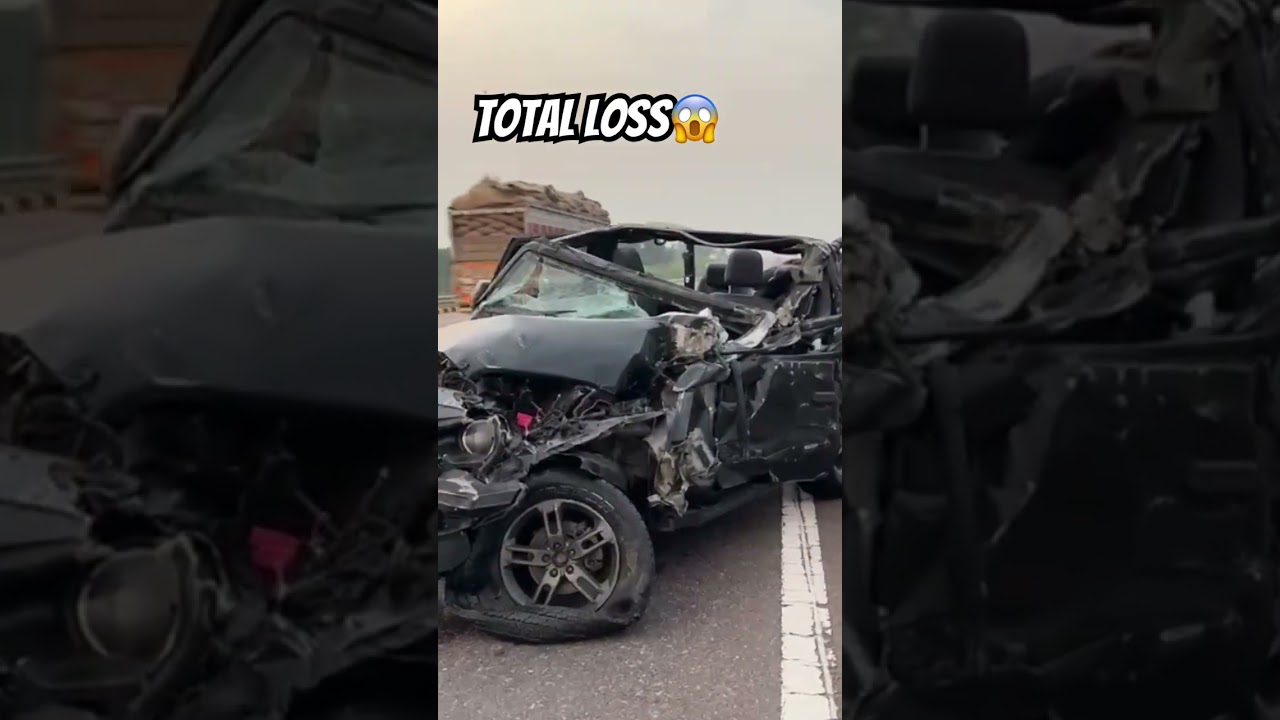 WHAT IS TOTAL LOSS .? 😱 #automobile #accidentcare #tata #accidentinsurance #accidentalcarrepairing