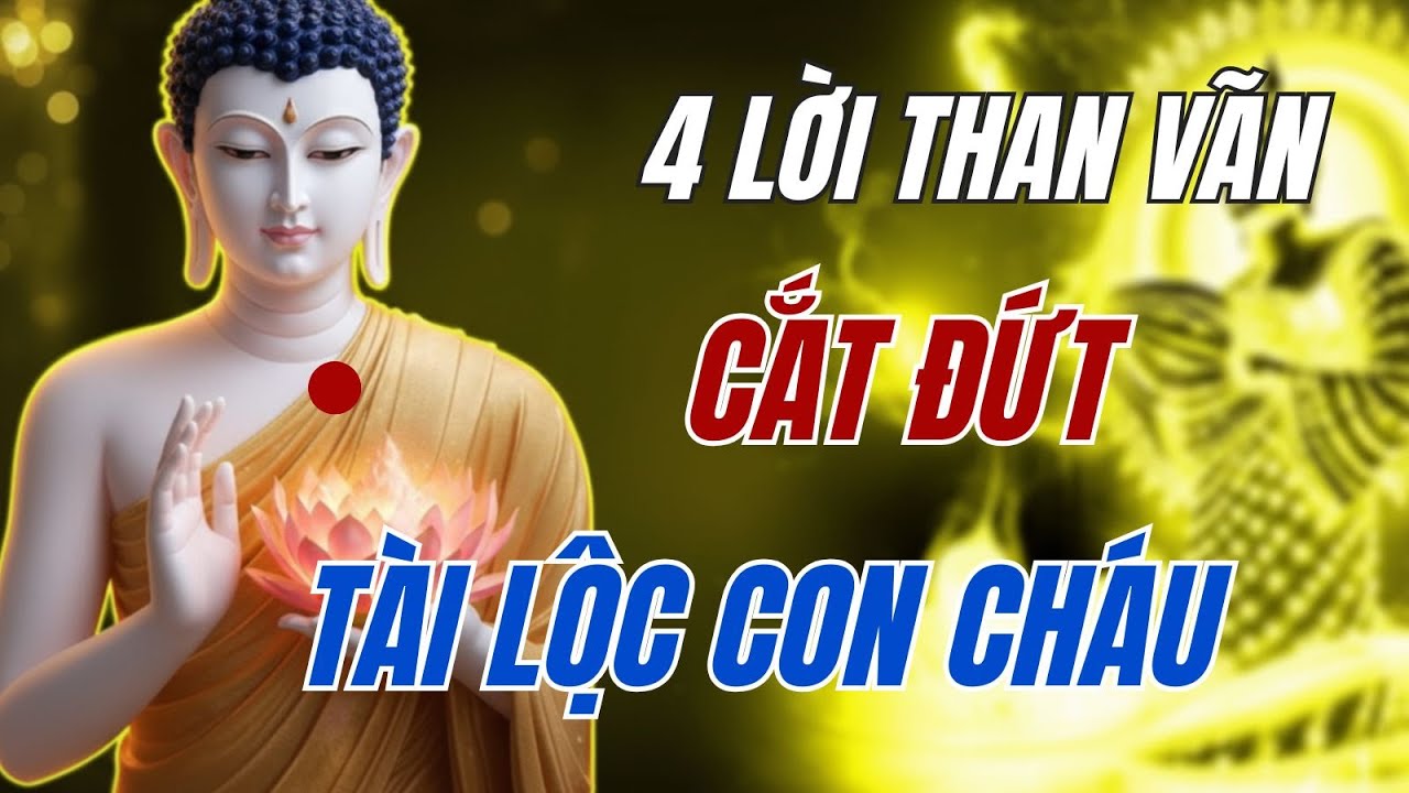 Lời Phật Dạy:Cấm Kỵ 4 Lời Than Vãn Này – Càng Nói Càng Mất Phước, Cắt Đứt Đường Tài Lộc Của Con Cháu