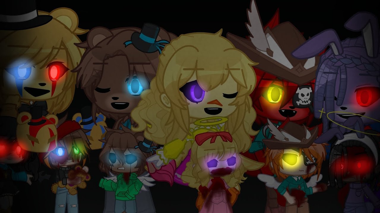 Los animatronicos reaccionan a Fnaf// ESPECIAL DE HALLOWEEN//