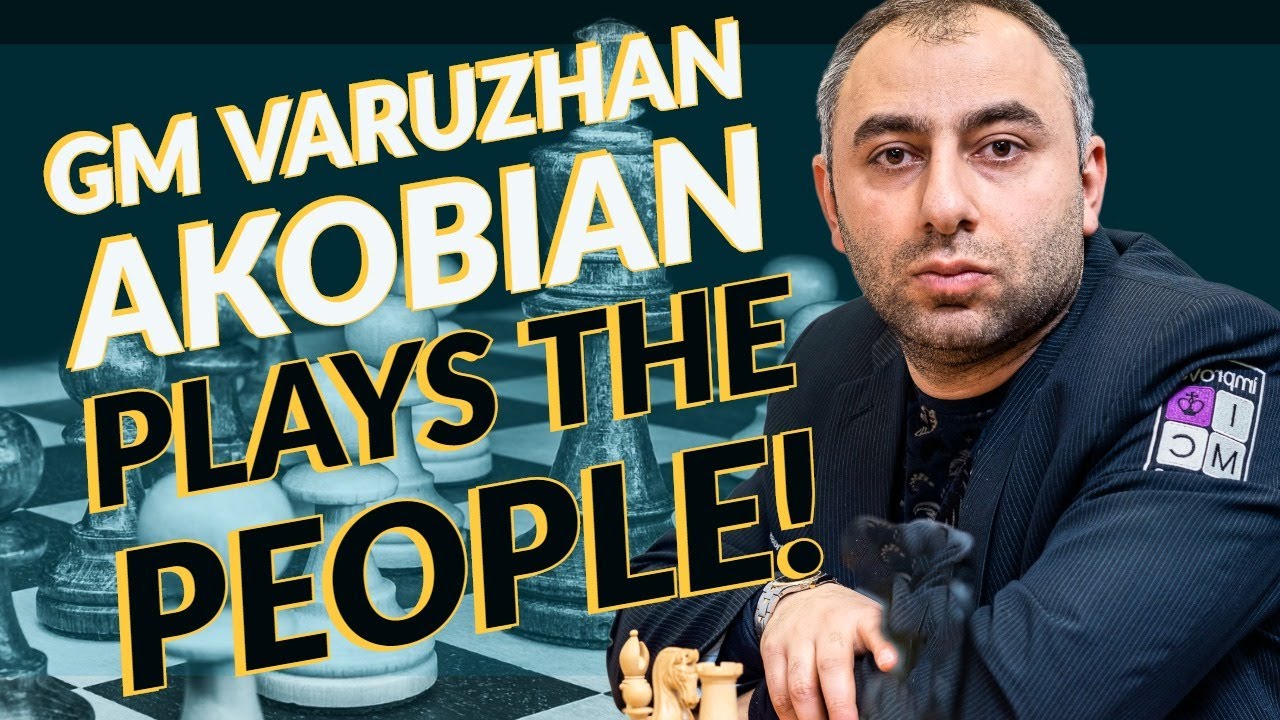 GM Varuzhan Akobian & Kaleb Gosdin Play The People! | lichess.org