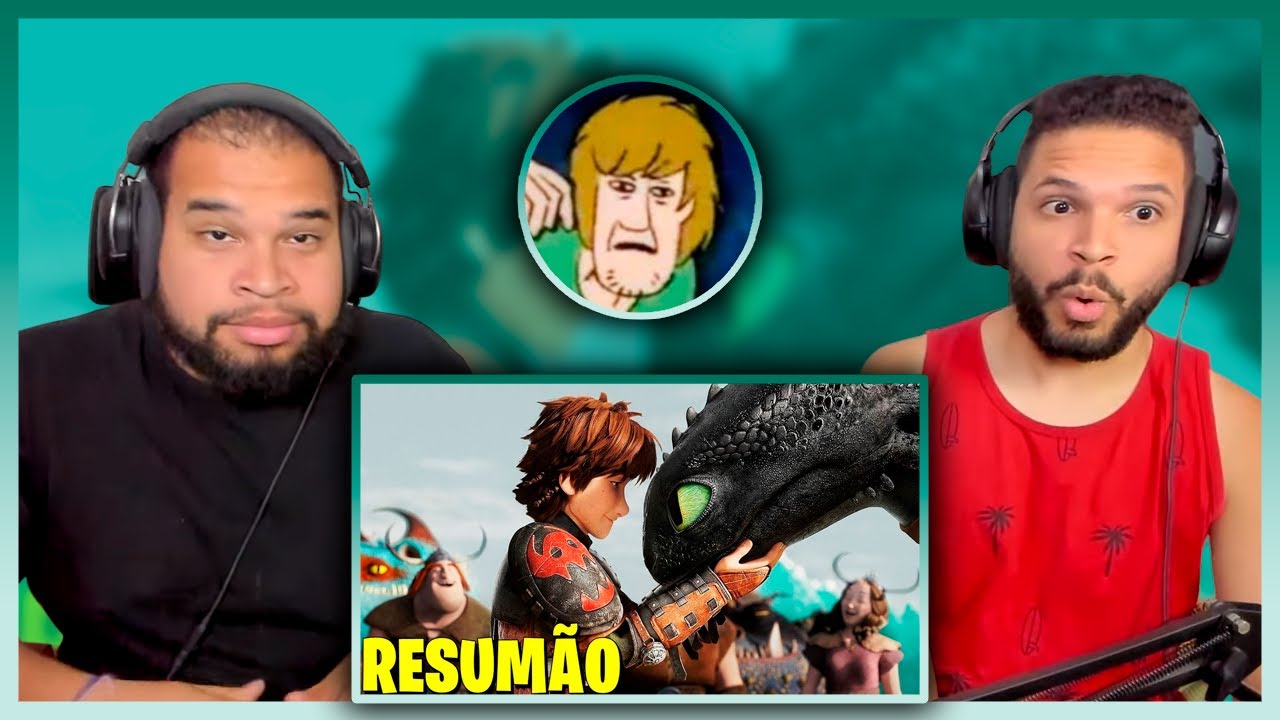 Como Treinar o Seu Dragão: A História dos 3 Filmes em 1 Vídeo! | Clark