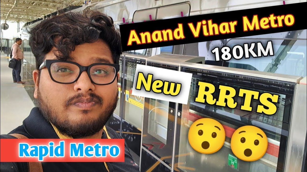 Delhi- Meerut RRTS new section Anand vihar  Opening  Journey 😇😇