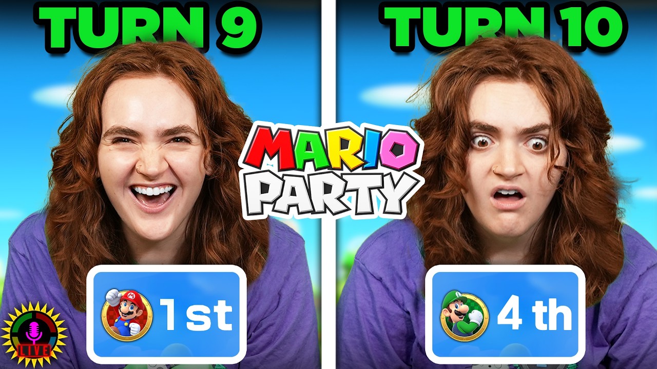 Mario Party, but every turn you TRADE controllers