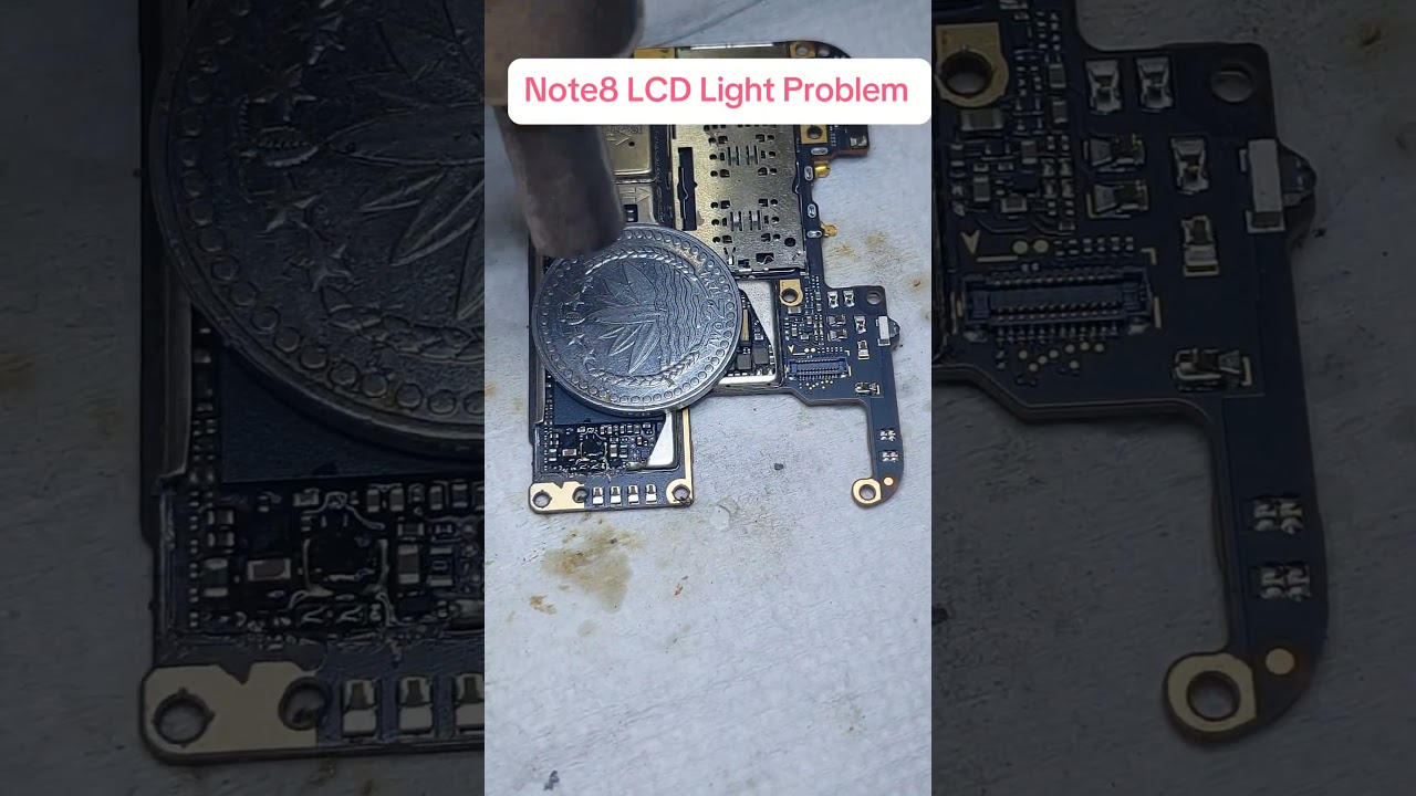 Redmi Note8 Lcd Light Problem Solution 💯lcd light blinking Problem✅ #phonerepair#shorts #shortsvideo