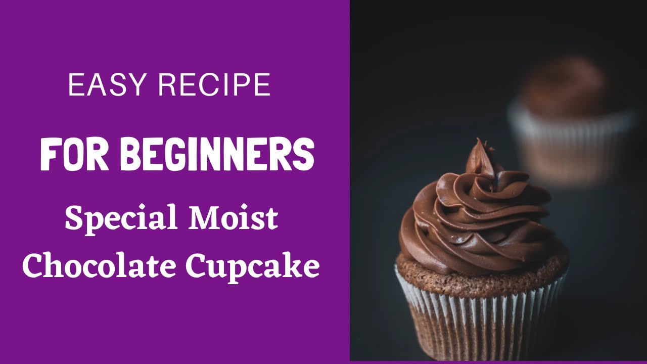 MAYONNAISE CHOCOLATE CUPCAKES |No OIL ADDED