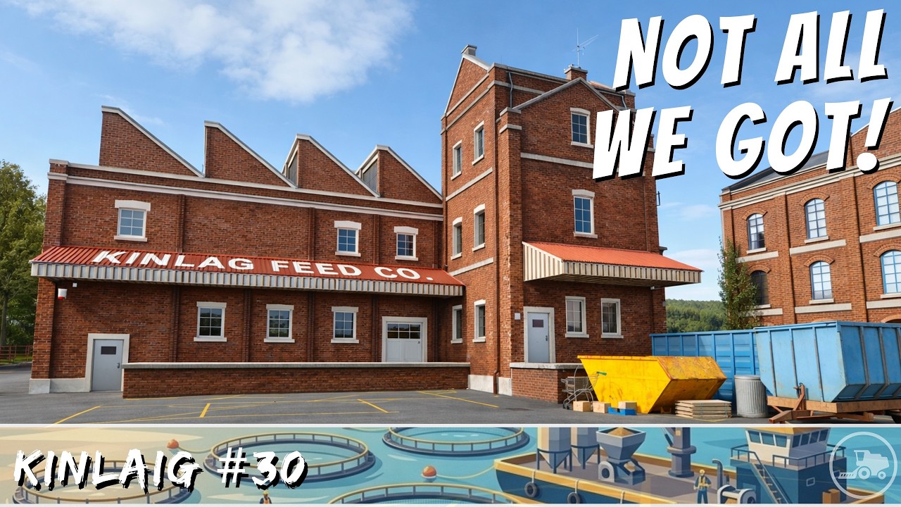 We had & spent nearly 1million! | Skyefin Aquafarm on Kinlaig - Farming Simulator 25
