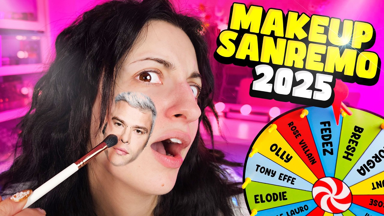 CREO IL MAKEUP DELLE CANZONI DI SANREMO 2025 - AIUTO CHE DISASTRO!!