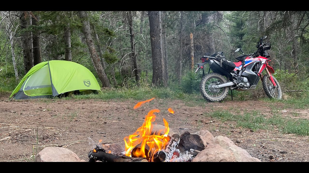 2 DAY SOLO MOTO CAMPING / HONDA 300 RALLY / ULTRALIGHT ADV BIKE