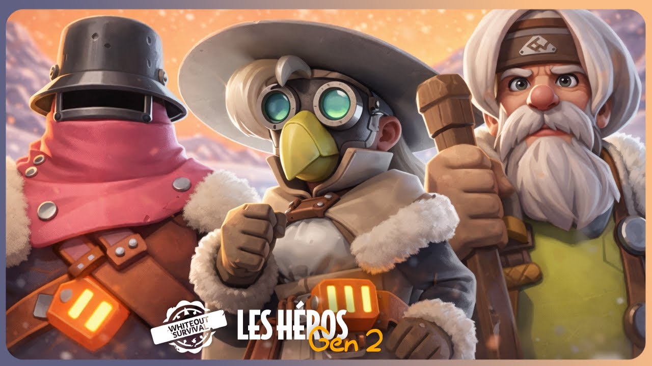 WHITEOUT SURVIVAL : POINTS FORT ET POINTS FAIBLES DES HÉROS ! (P4)