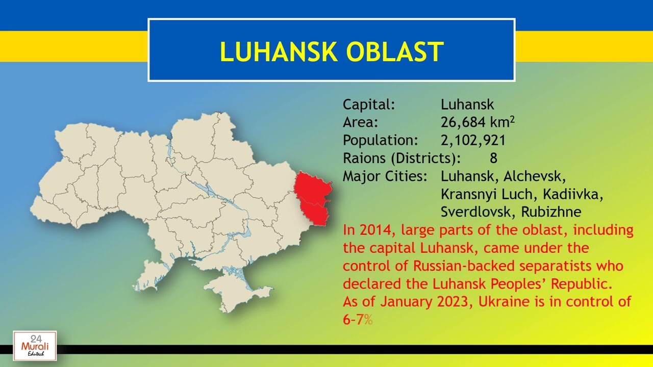 Oblasts of Ukraine