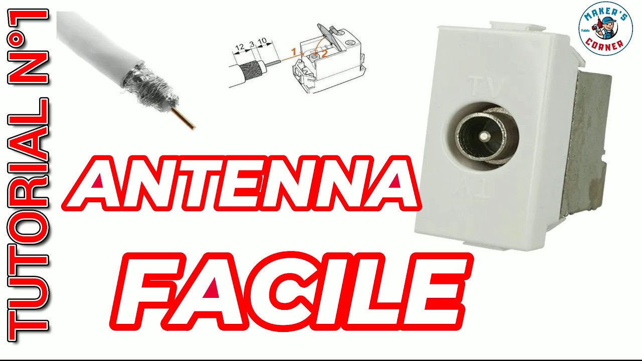 come collegare Antenna tv. guida tutorial  #Pubblicità