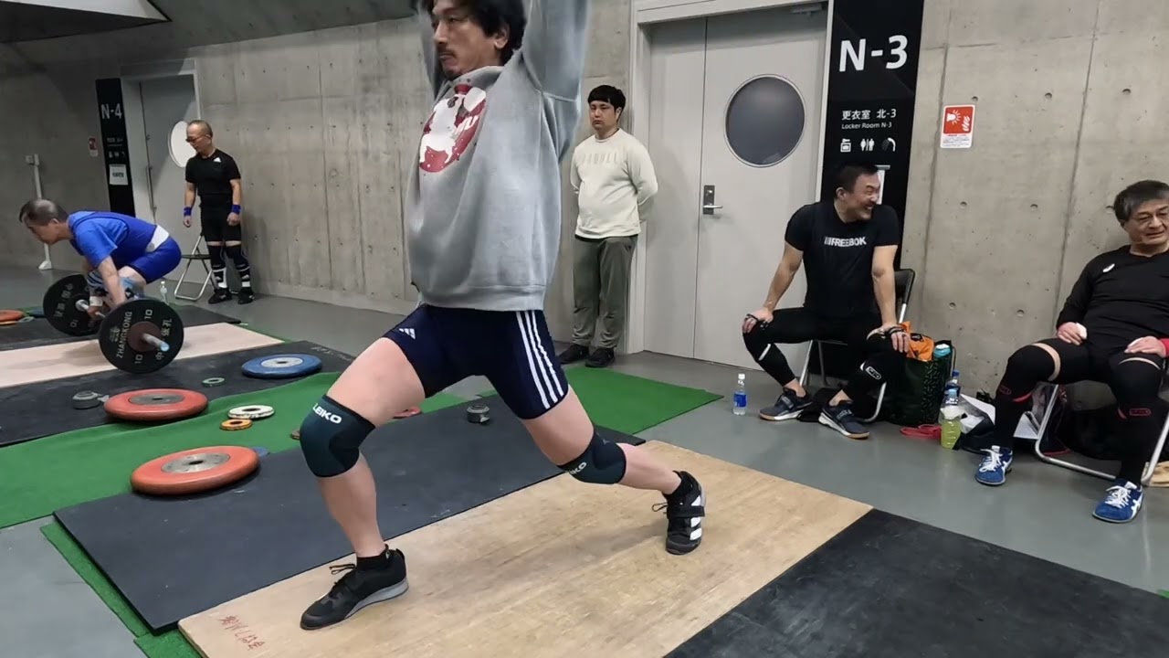 第23回東京都マスターズウエイトリフティング大会に出場したよ！〈RENVLOG〉