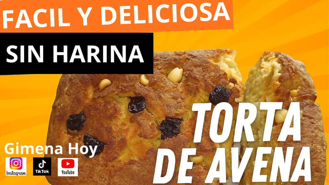 Torta de avena con manzana y zanahoria 🍎🥕 ¡Fácil y deliciosa!